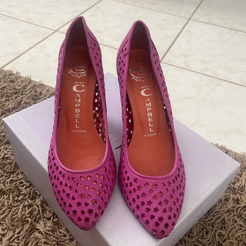 BARBIE SHOES *Rare *Jeffrey Campbell Ibiza pumps